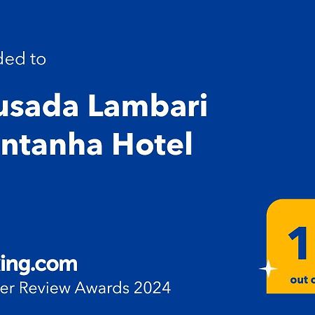 Pousada Lambari Montanha Hotel 外观 照片
